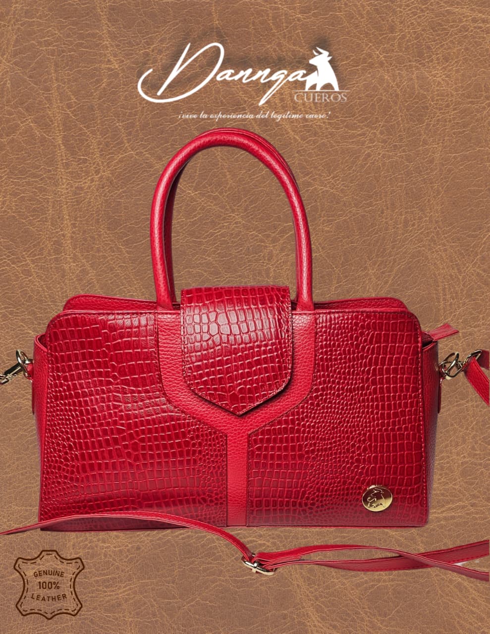 Cartera de Dama Rojo DG-05